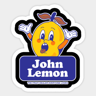 John Lemon T-shirt Artwork Sticker